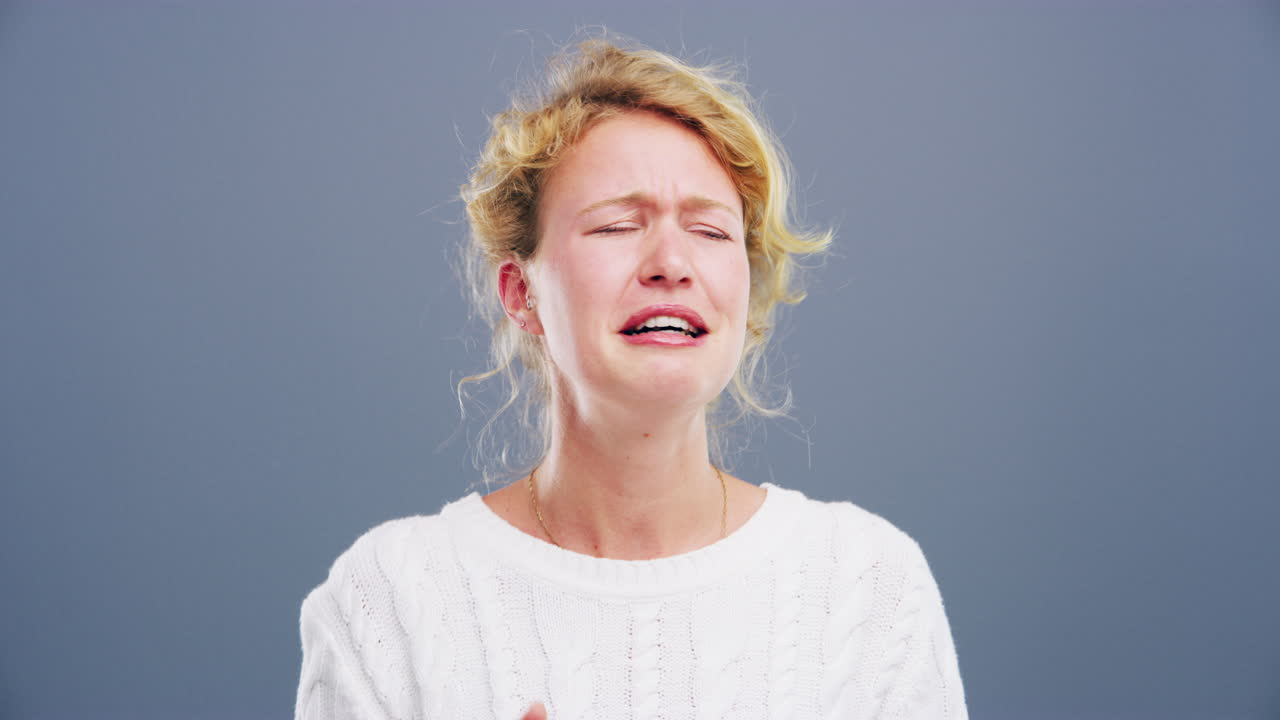 Can't hold back those tears