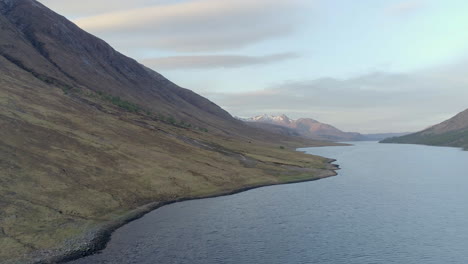 Imágenes-Aéreas-De-Loch-Etive,-Tierras-Altas-Escocesas