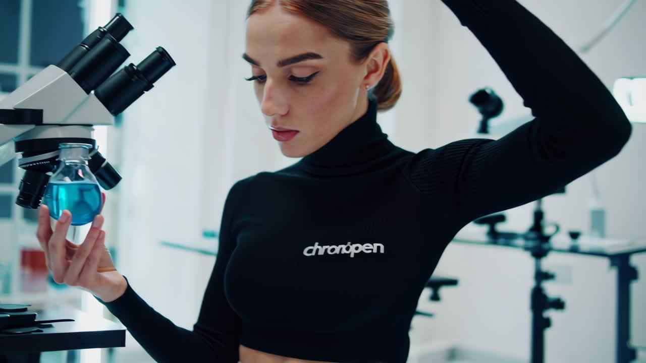 Woman Scientists in a Lab