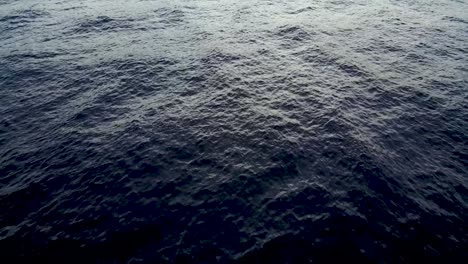 calming and soothing aerial of water currents near fiji's south pacific ocean