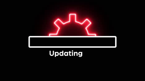 update in progress