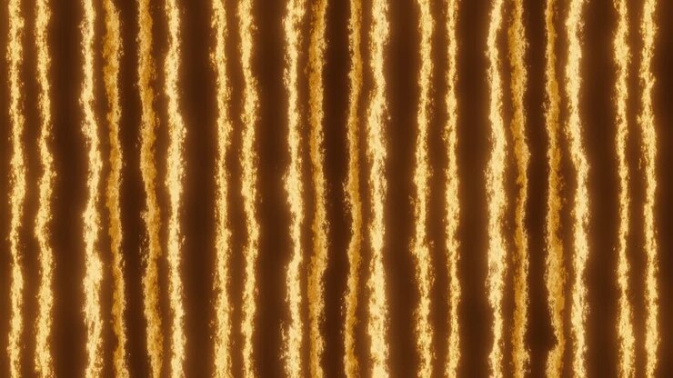 Abstract fire lines background. Seamless looping