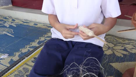 banana fiber cloth
making of banana fiber