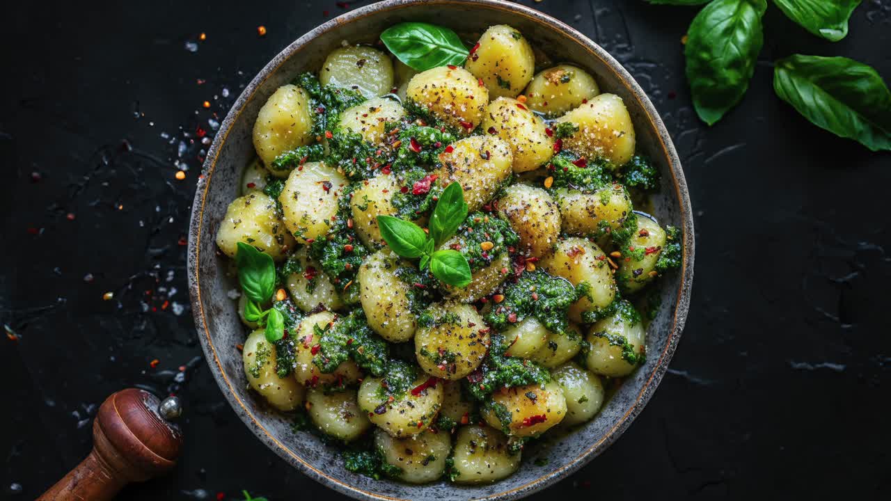 Gnocchi al Pesto