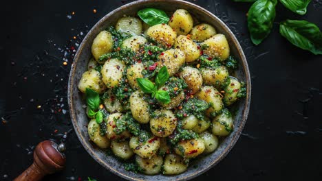 Gnocchi with Pesto