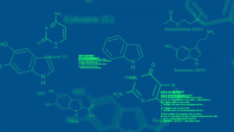 estructuras moleculares con códigos de interfaz