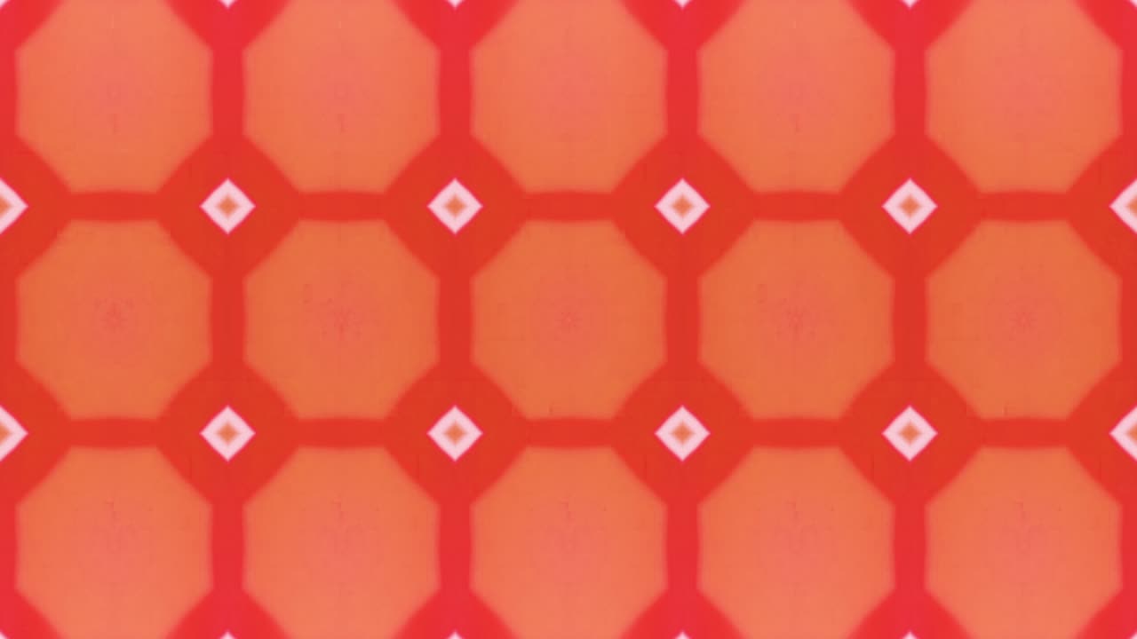 다채로운 모양을 가진 추상적인 다채로운 기하학 모자이크, 평평한 디자인에서 끝없는 모션 그래픽 배경, 원활한 루프 레트로 컨셉 패턴