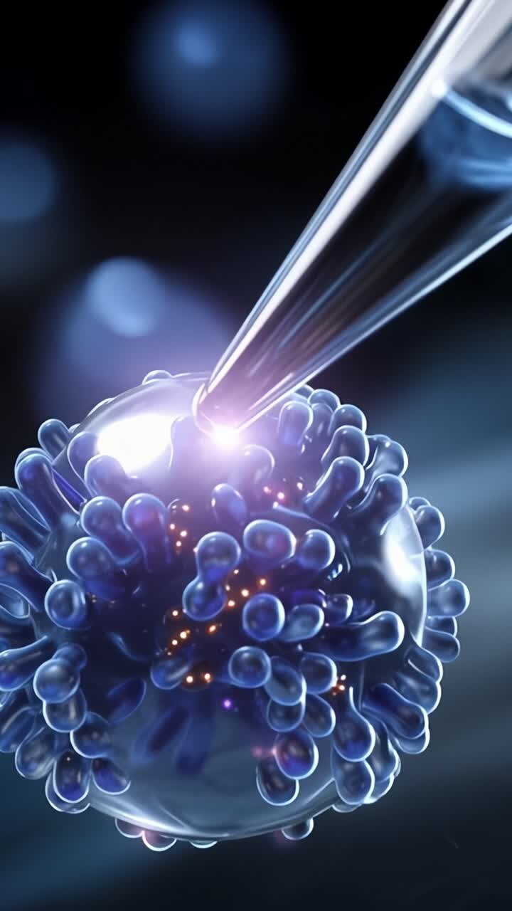 Esplorando il mondo microscopico: uno sguardo dettagliato alle strutture virali attraverso tecniche avanzate di microscopia e analisi di precisione nella ricerca scientifica