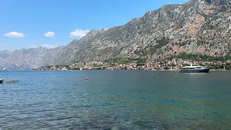 bay of kotor montenegro summer balkan country balkans region mountains europe adriatic city town