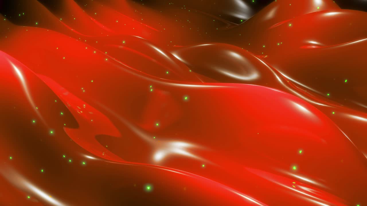 추상적인 3d 축제 배경은 달함의 표면과 같은 아름다운 파도가 매우 반이는 반이는 표면, 반이는 빛, 밝은 반이는, 밝은 오렌지 색 gradient와 함께 실행됩니다.