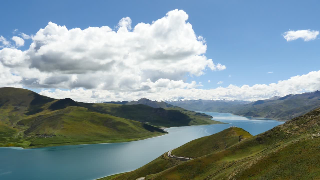 야마드록 호수, 히말라야, 티베트