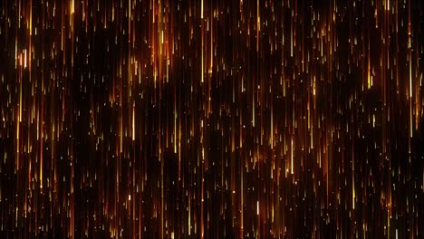 gold particles glitter glamour rain 4k abstract background