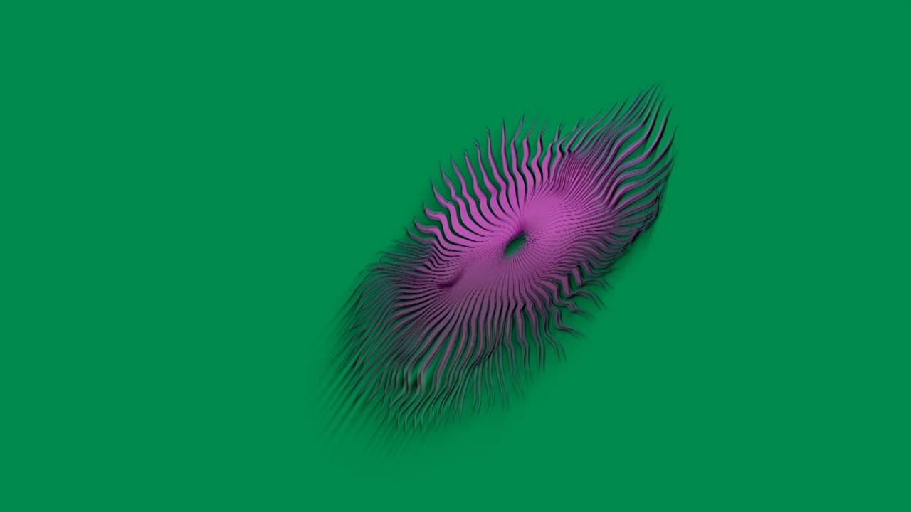 fondo abstracto forma orgánica segmentada giratoria