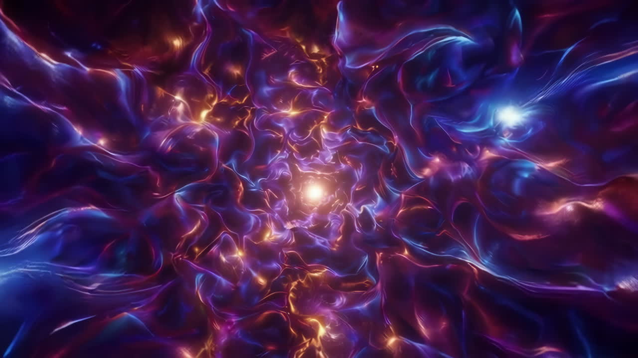 túnel de resplandor abstracto