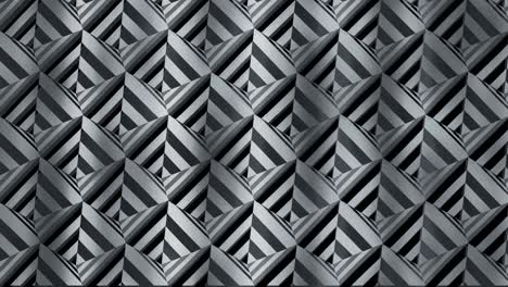 pattern - cells. black and white abstraction. fluctuation of a glittering canvas with a geometric ornament.