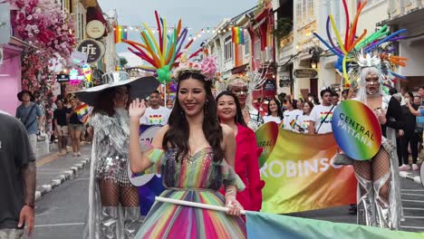 lgbtq pride parade in pattaya, thailand