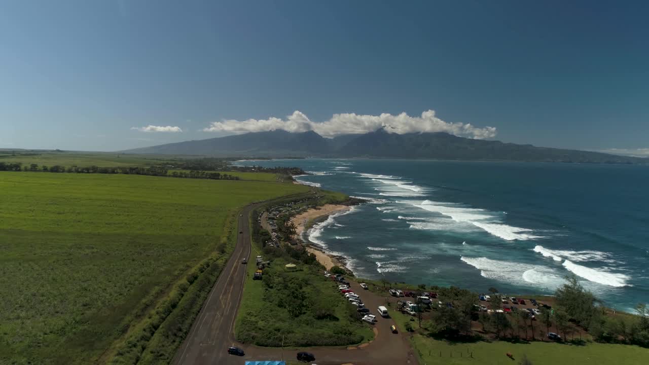 Drone 4k-60p Maui Hawaii Northshore Hookipa