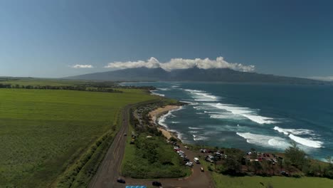 drone 4k-60p maui hawaii northshore hookipa