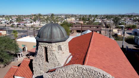 arquitectura de la iglesia de estilo español en casa grande arizona