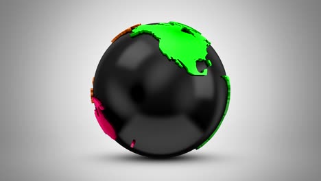 stepwise rotation of the earth