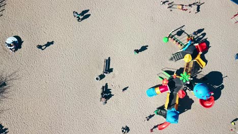 playground aerial shot