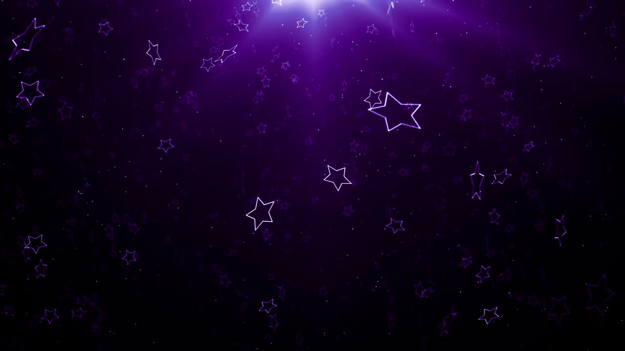 partículas de polvo estelar abstracto luz bokeh títulos de movimiento bucle de fondo cinematográfico