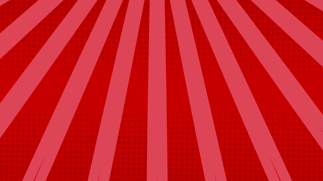 회전하는 줄무 ⁇ 와 분홍색 배경에 움직이는 점들