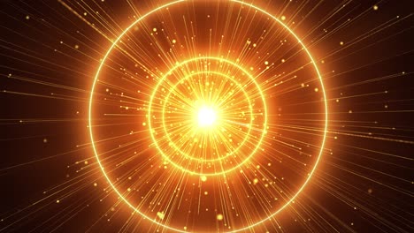speed of light golden glowing rays stars in motion loop backgrounds concert presentations dance
