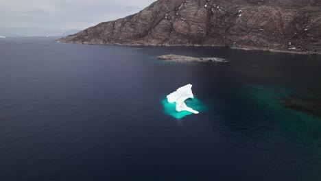 arctic deep clear water, climate change, global warming problem in greenland