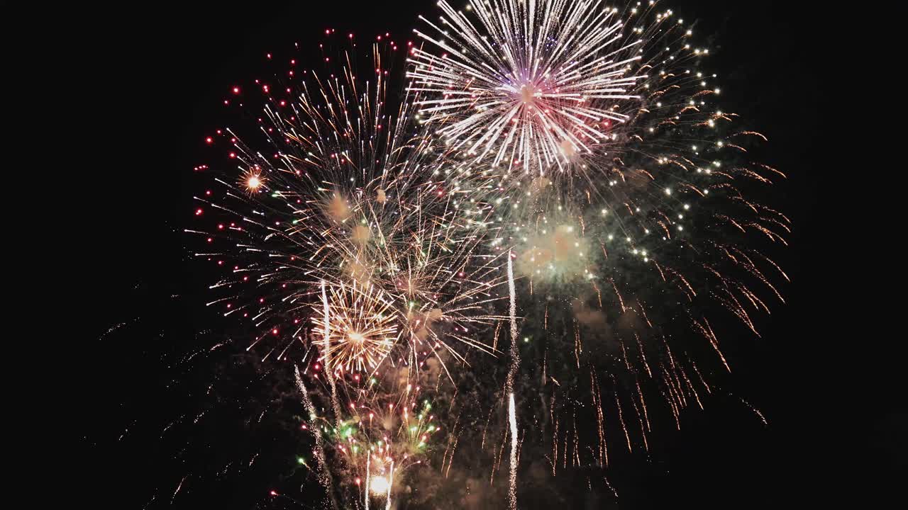 final de fuegos artificiales del 4 de julio