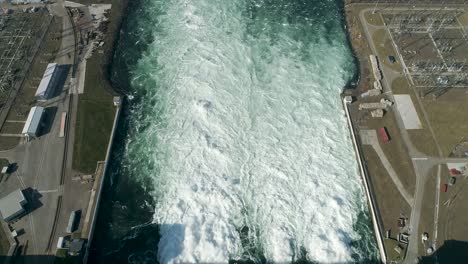 siberia irkutsk city angara river hydroelectric complex. renewable energy, sustainable hydroelectricity