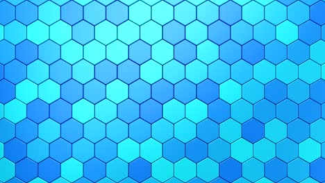 hexagons form a wave