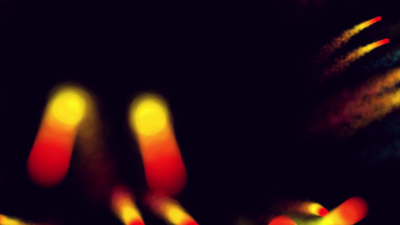 las partículas mágicas forman senderos hermosos. estructura de remolino. 3d render abstracto explosión colorida con luma mate como canal alfa. explosión de color arco iris.