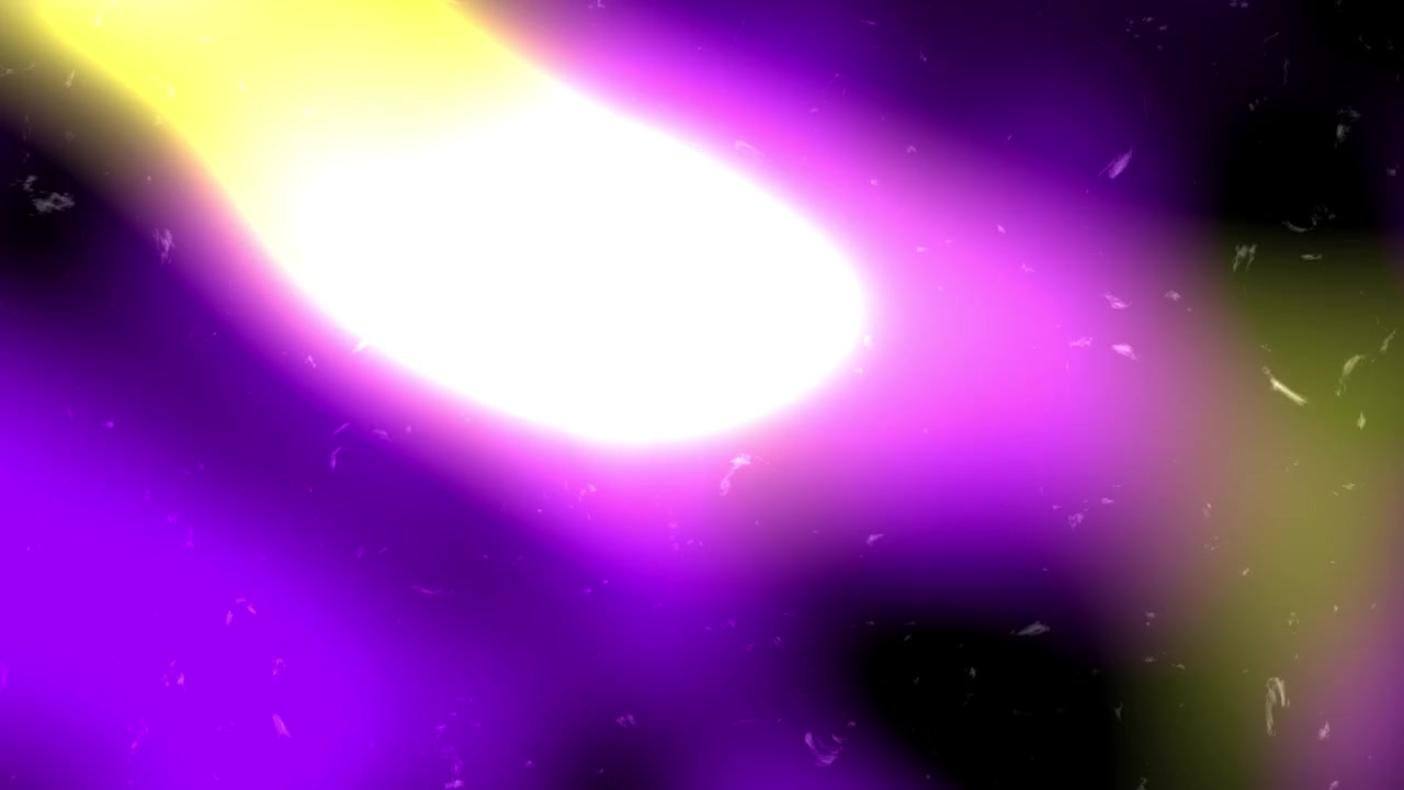 Sfondo Animato Astratto Retrò con Luci Gialle e Viola