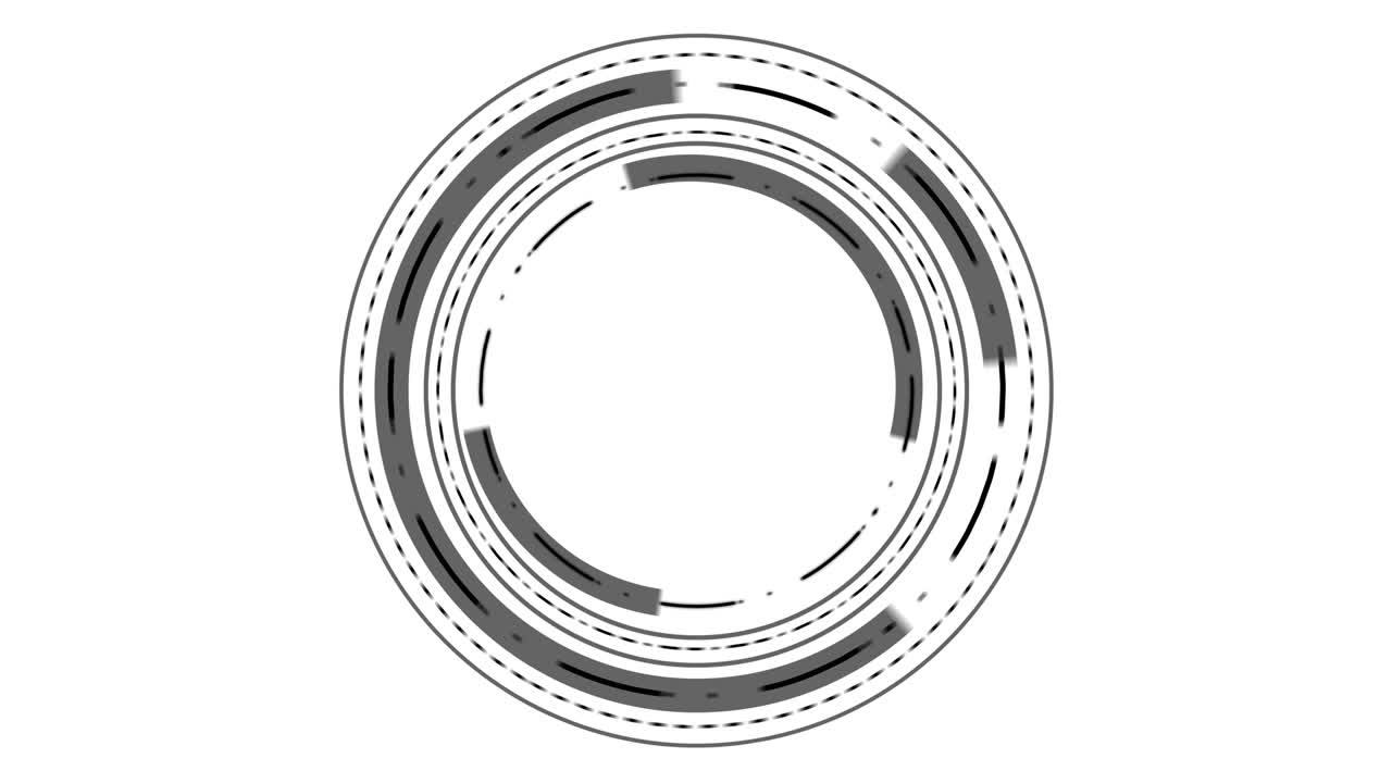 fondo tecnológico abstracto con elemento de interfaz redondo.