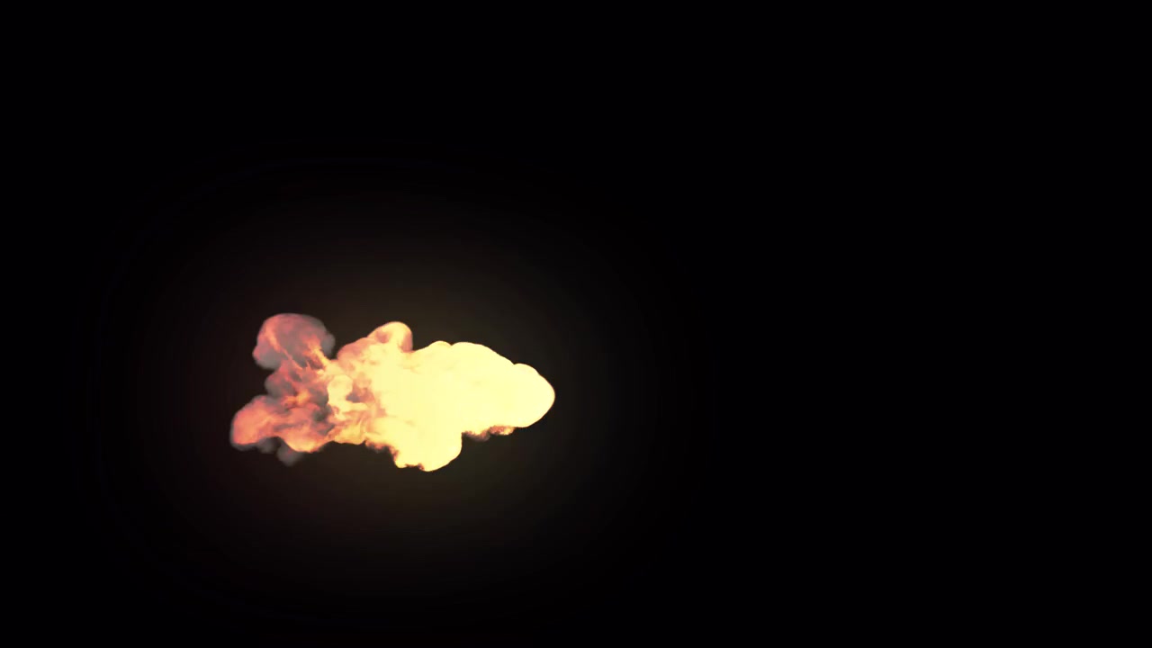 Realistic Fire Stream 07