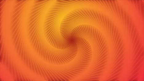 loopable abstract digital neon geometric tunnel background. 4k futuristic sparkling animation pattern that moves forward with yellow  orange and red colors technology and cyber concept with copy space