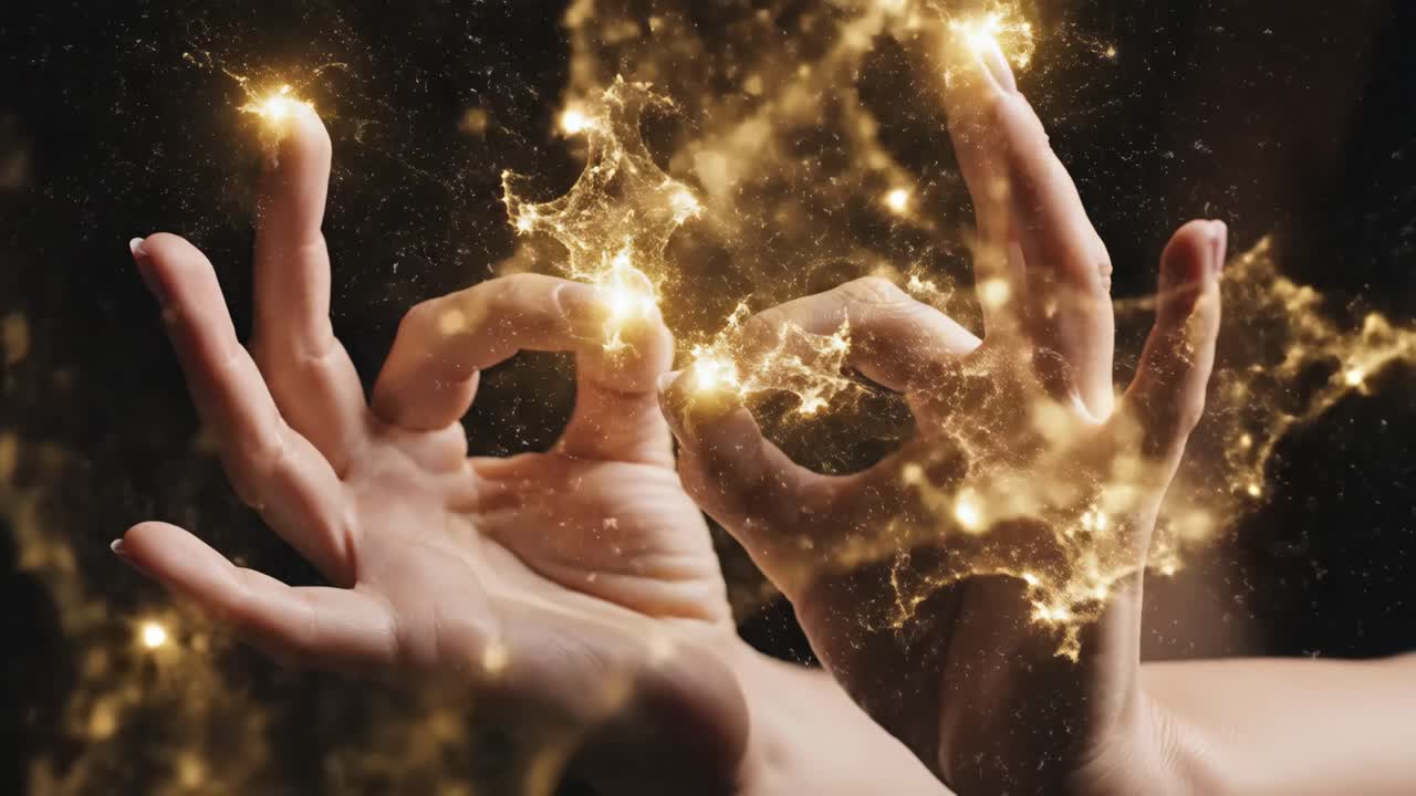 Hands Manipulating Energy