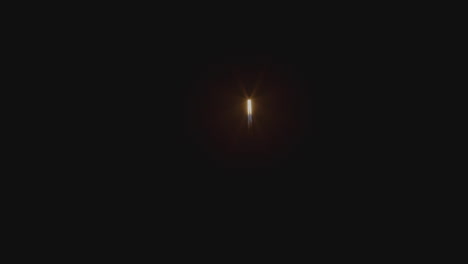 se dispara un fuego artificial en el cielo nocturno