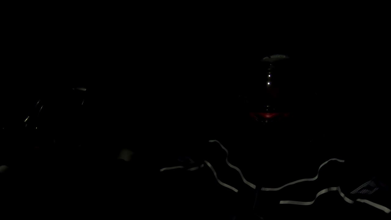 Motorcycle ride through Isle of Man Towns and TT Mountain Course at Night 1 of 6