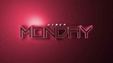 Monochrome-Cyber-Monday-on-fashion-red-gradient