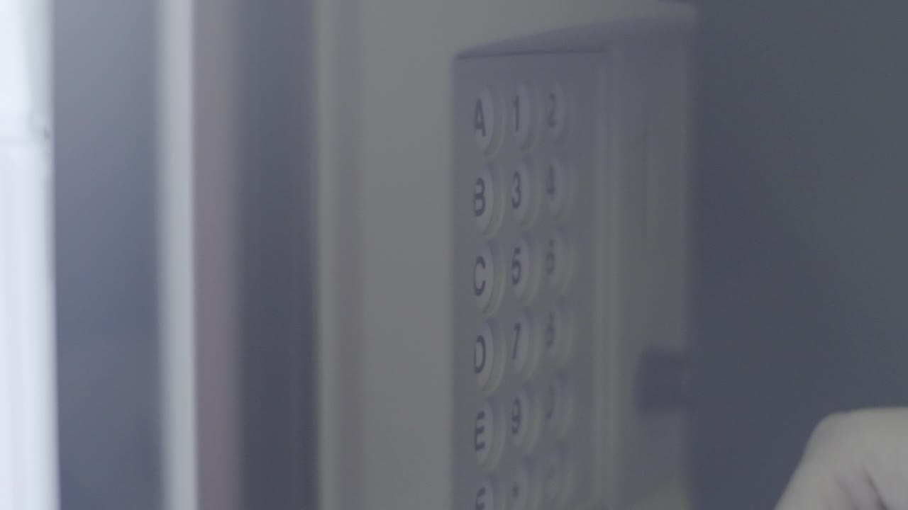 introducir un código en un teclado