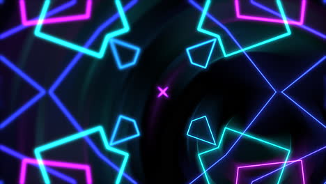 Motion-abstract-neon-geometric-shape-in-space-laser-club-background-1