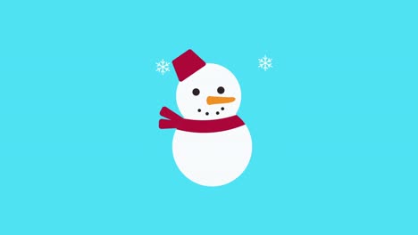 simple and cute snow animation