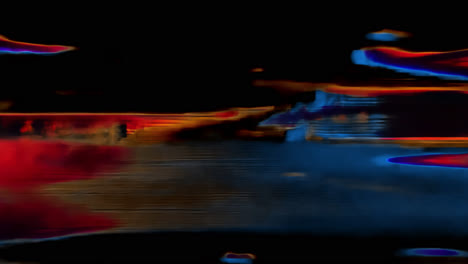 abstract with red and blue streaks animated overlay, transparent 4k video, alpha channel, prores