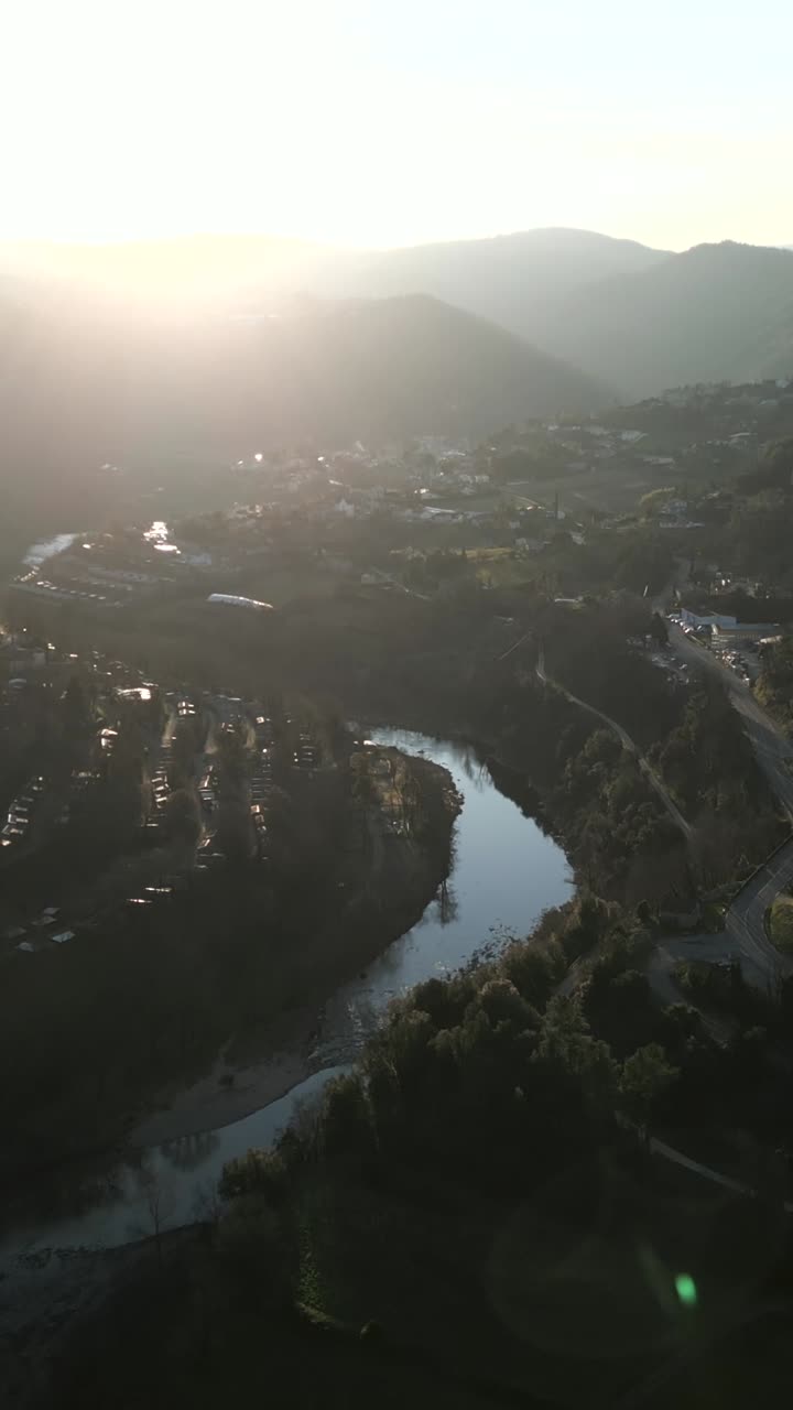 Scenic River Valley Landscape
