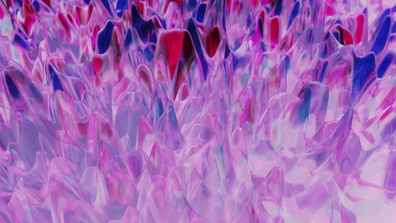 4k 추상적인 젤라틴 액체