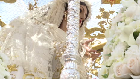 religious procession of a saint