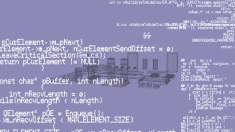 Animation-of-data-processing-over-computer-processor