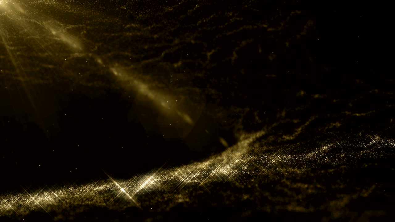 입자 금 반이는 보케상 먼지 추상적인 배경 루프
